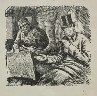 Smoking Strictly Prohibited, by Horace Harral, 1868
