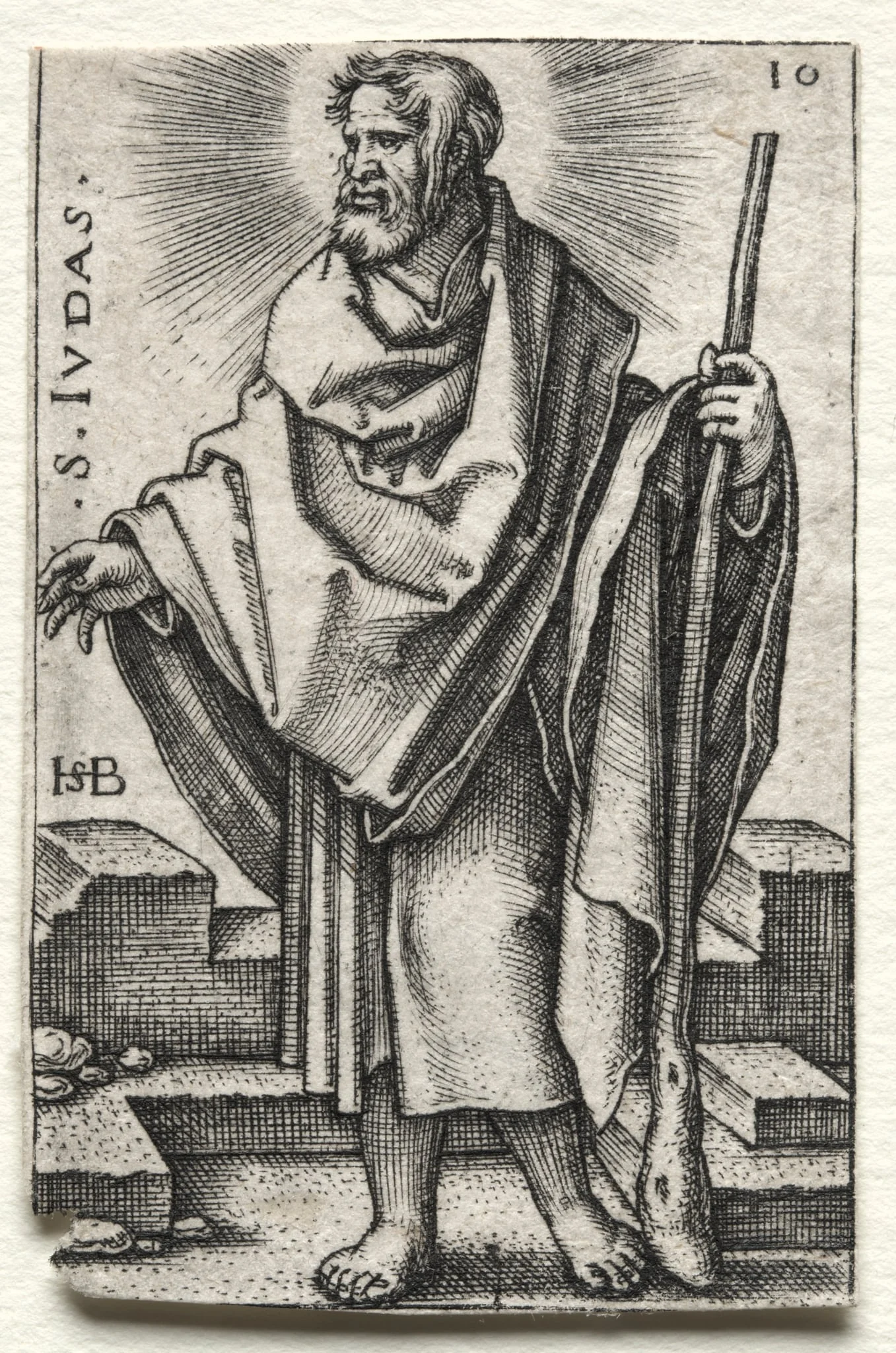 St. Judas, detail