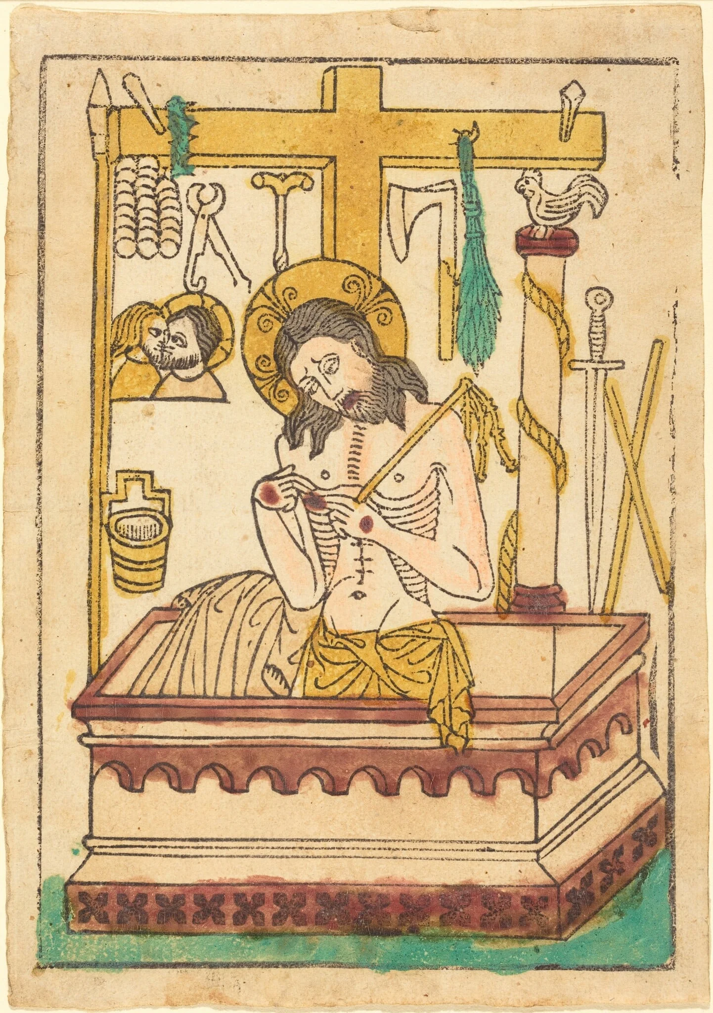 Christ as the Man of Sorrows, detail