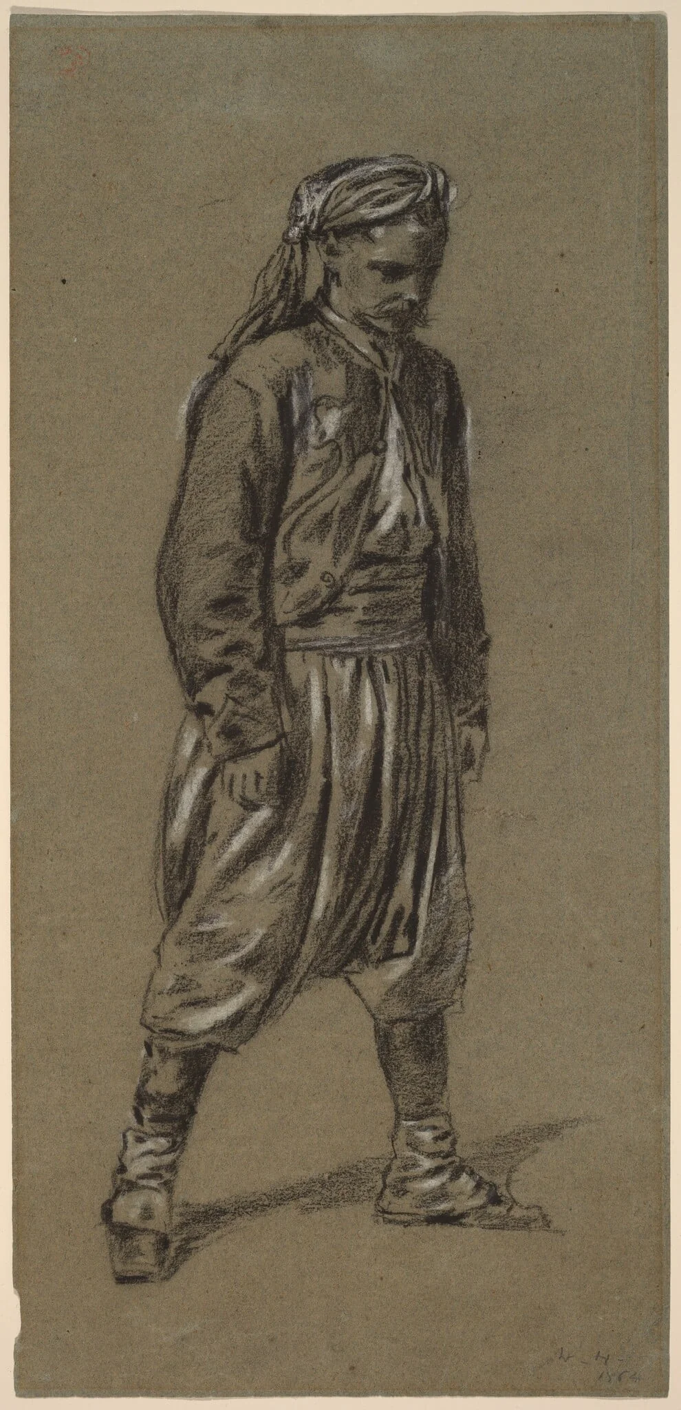 Zouave, detail