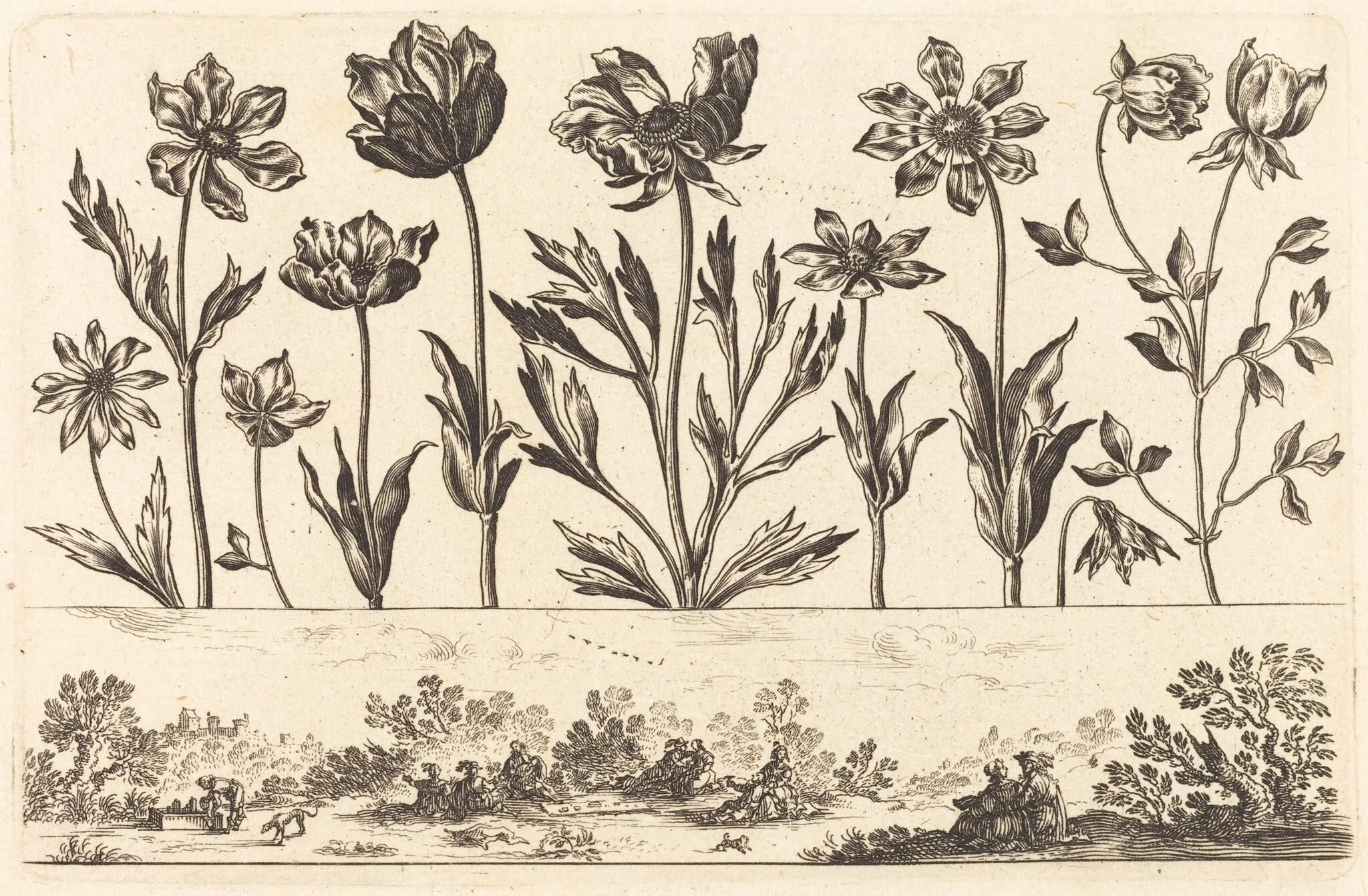 Flower Print no.1, detail