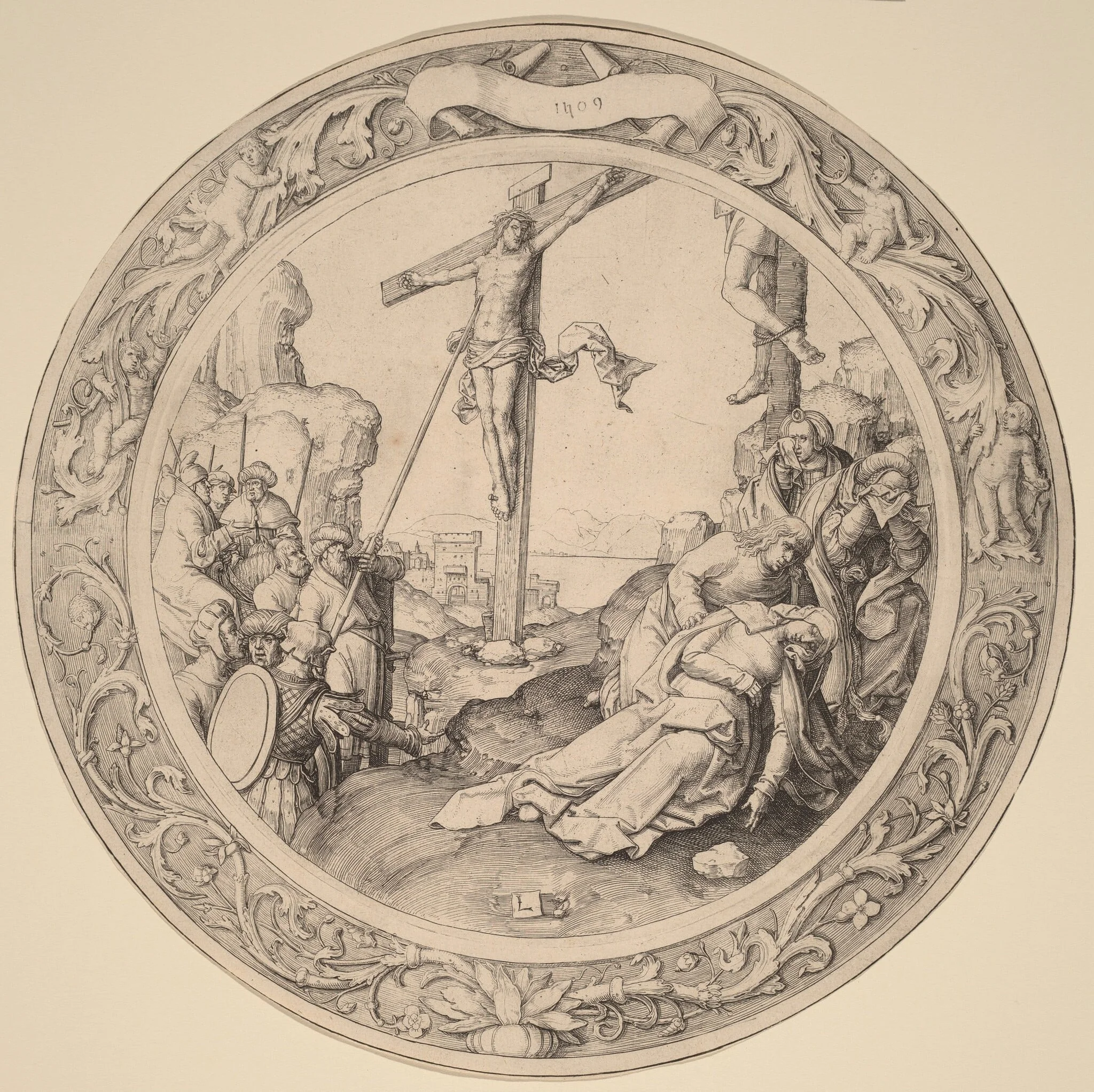 The Crucifixion, detail