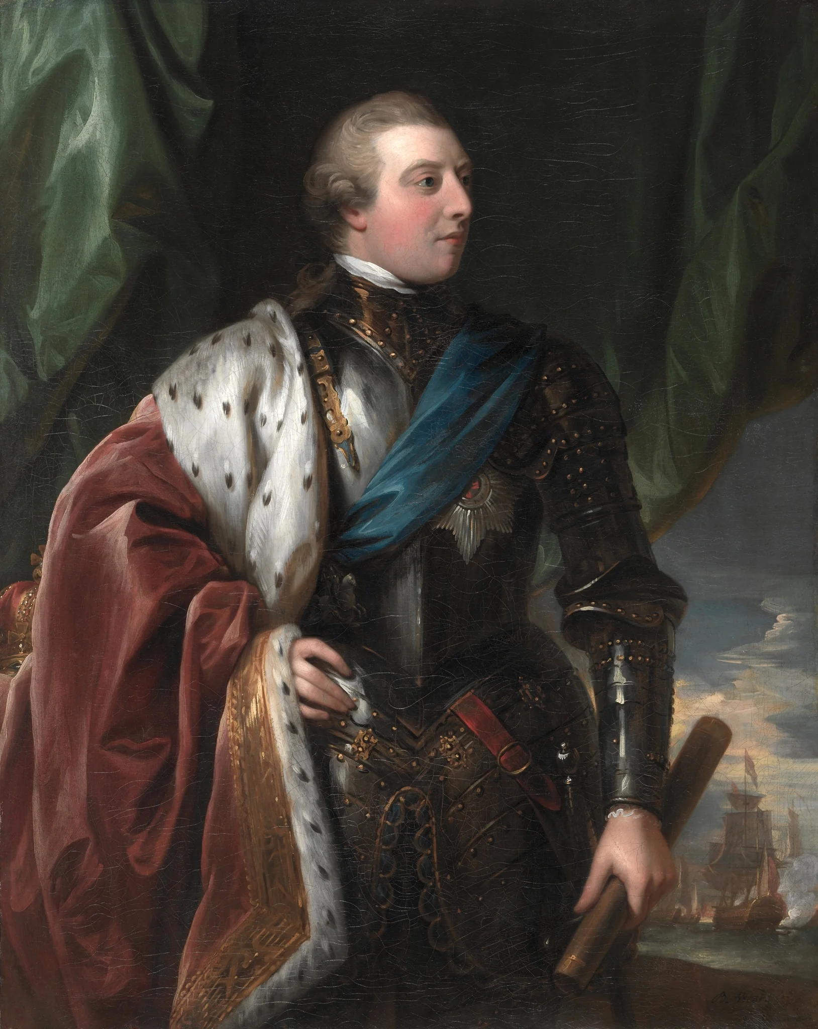 George III, detail
