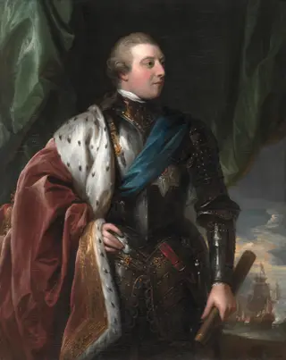 George III, by Benjamin West, oil, 1792
