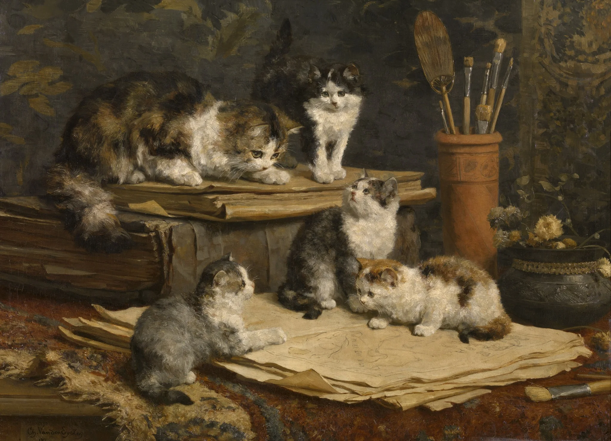 The Busybody, detail