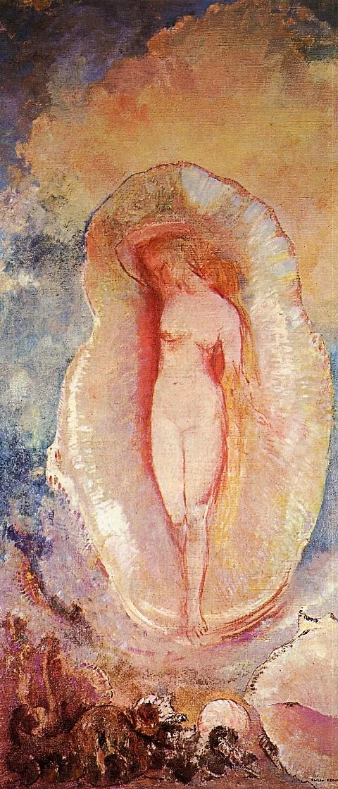 The Birth of Venus, detail