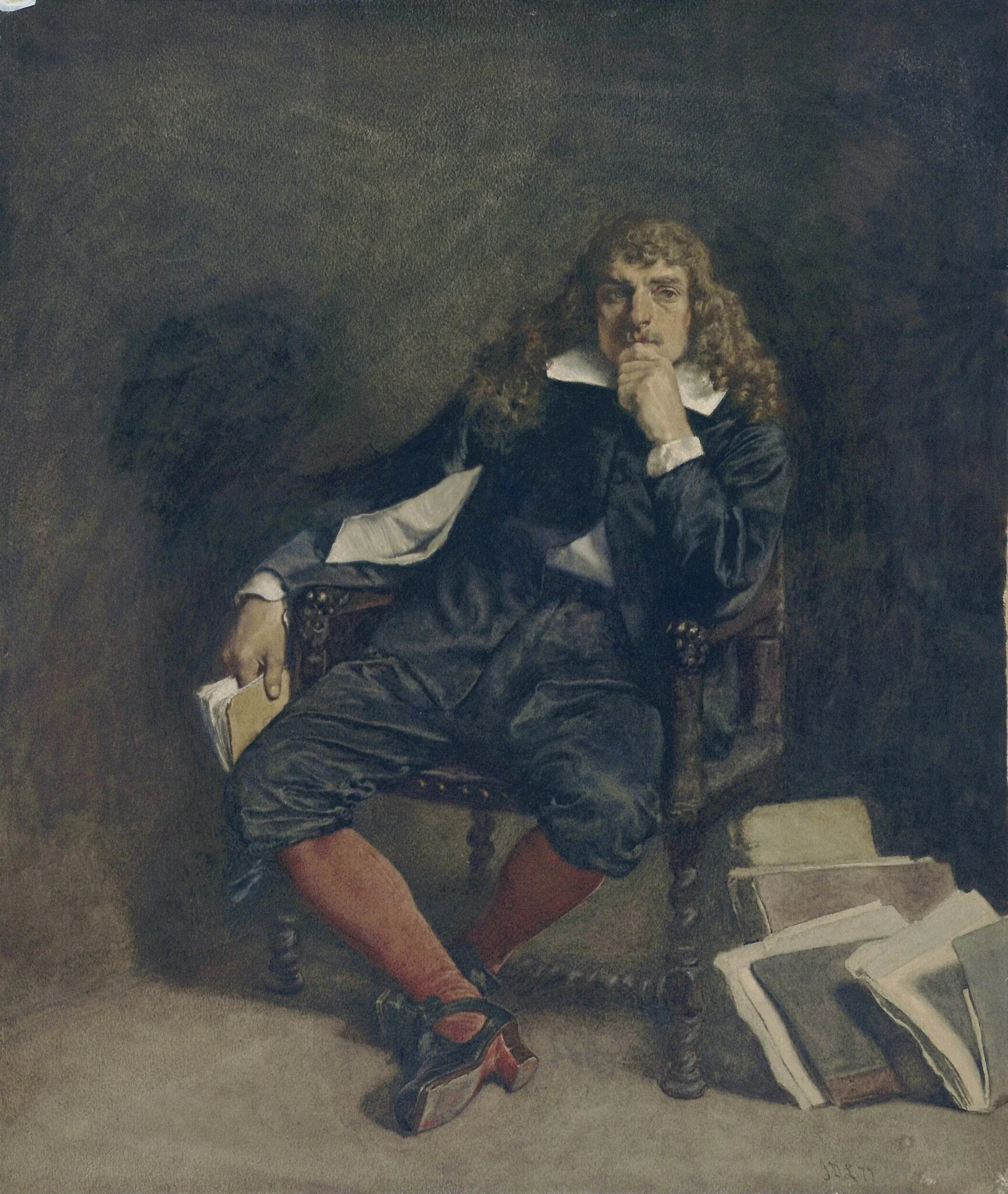 The Student, detail
