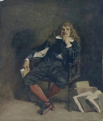 The Student, by James Dromgole Linton, watercolor, 1877