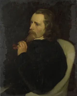 Guillaume Anne van der Brugghen (1812-91), by Jaroslav Čermák, oil, 1857