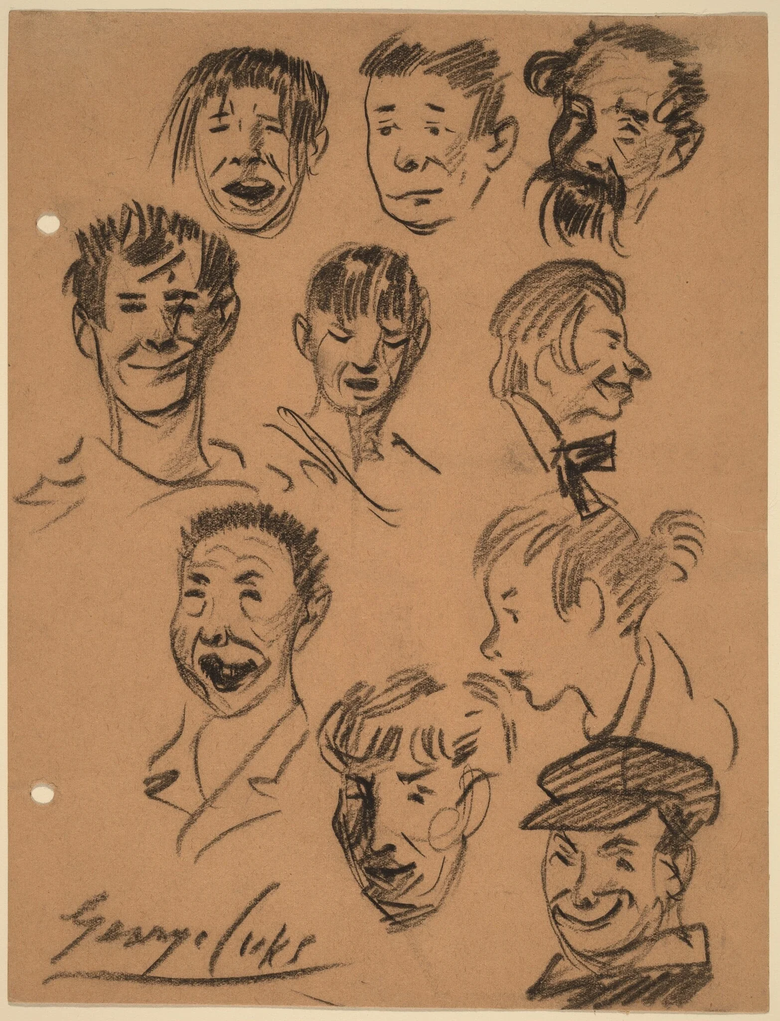 Ten Heads, detail