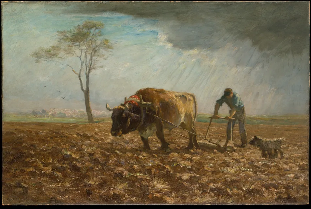 The Harrower, by Horatio Walker, oil, 1896