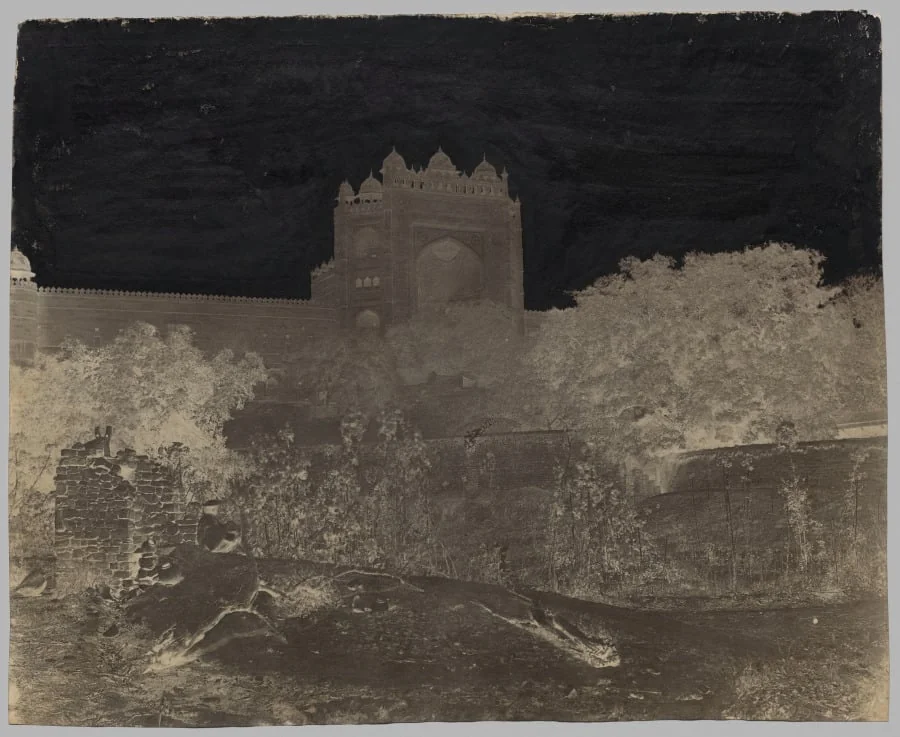 Buland Darwaza with Figure, detail