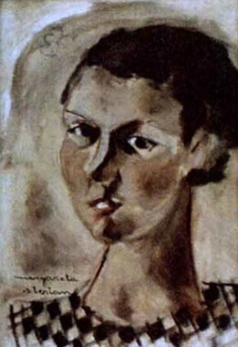 Autoportret, detail