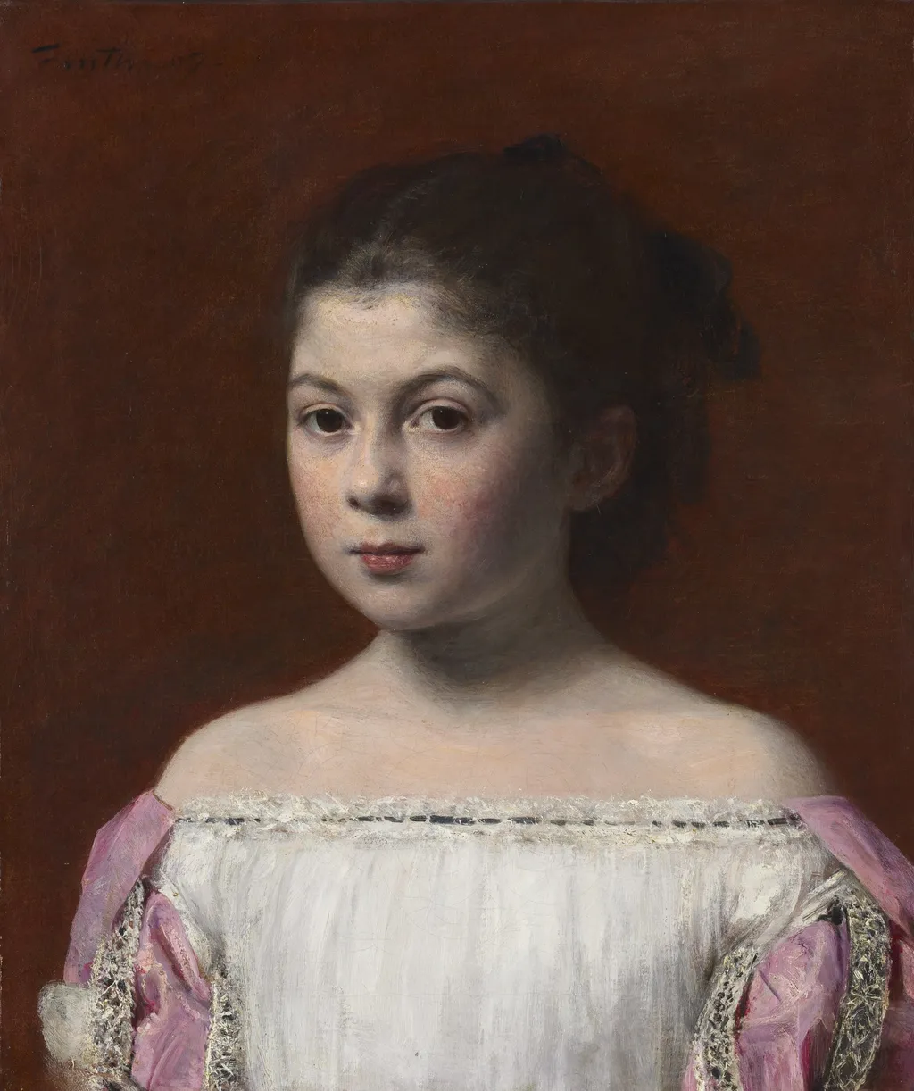 Marie-Yolande de Fitz-James, by Henri Fantin-Latour, oil, 1867