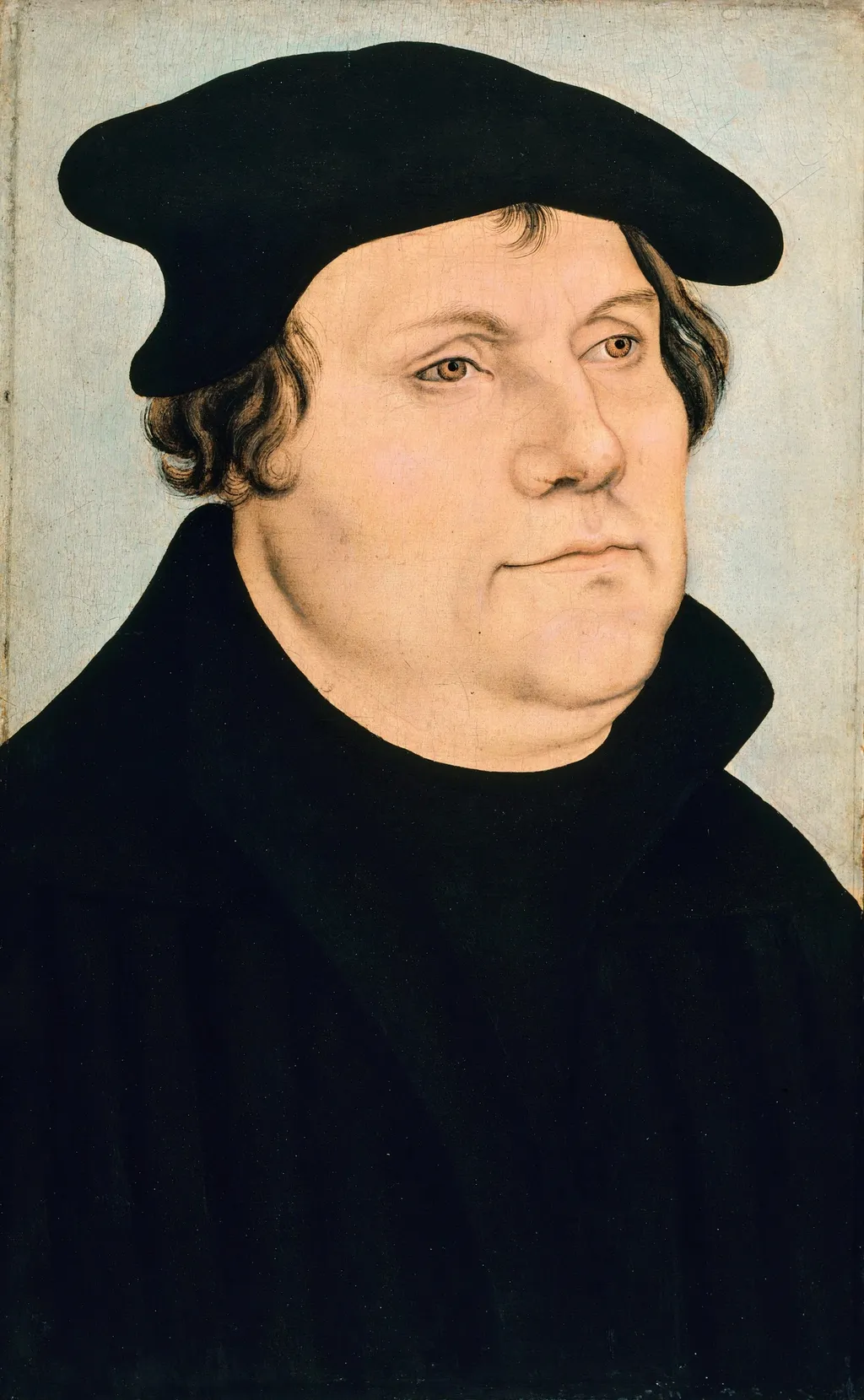 Martin Luther, by Lucas Cranach the Elder, paint, 1540