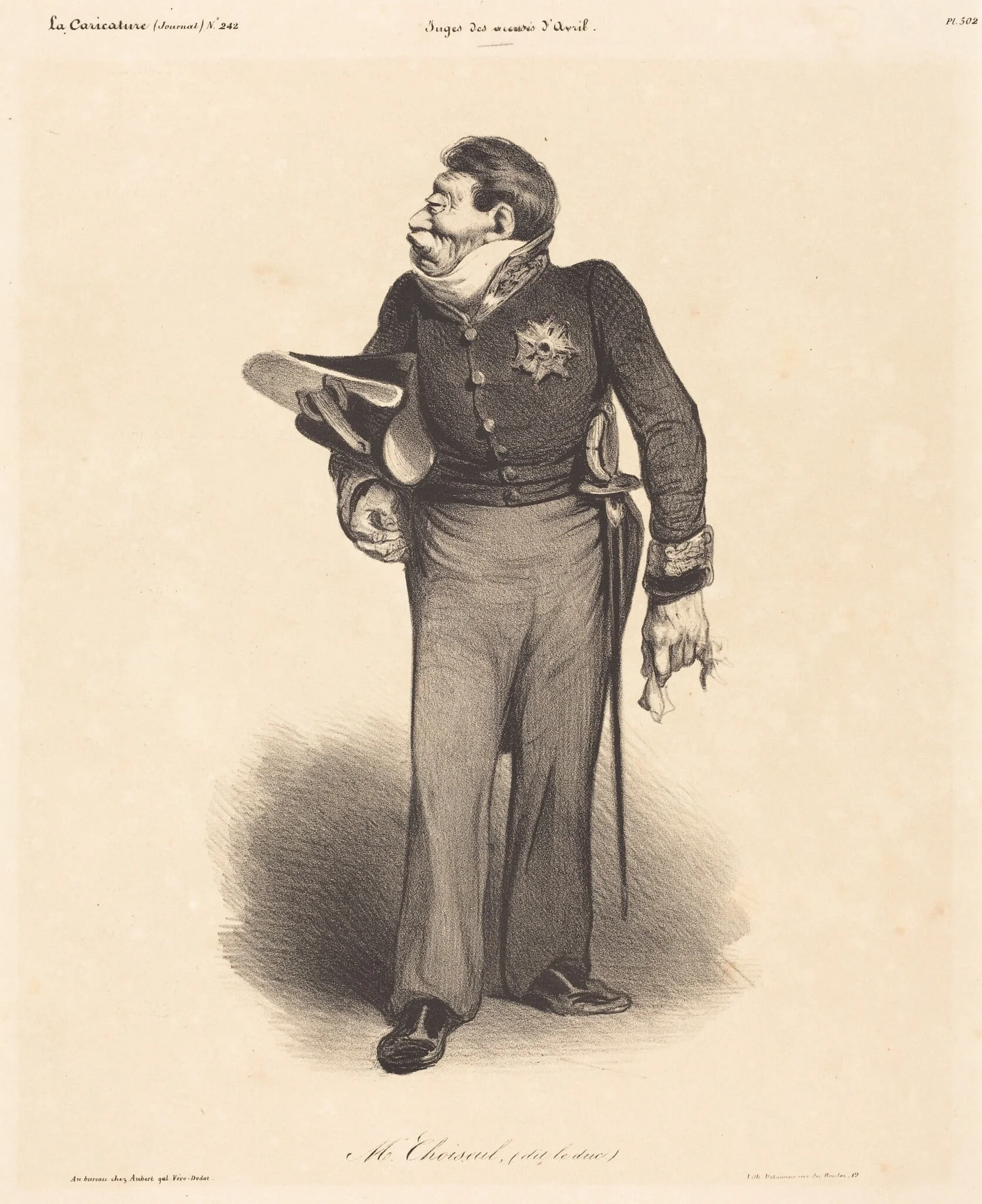 C.-A. Gabriel, duc de Choiseul, detail