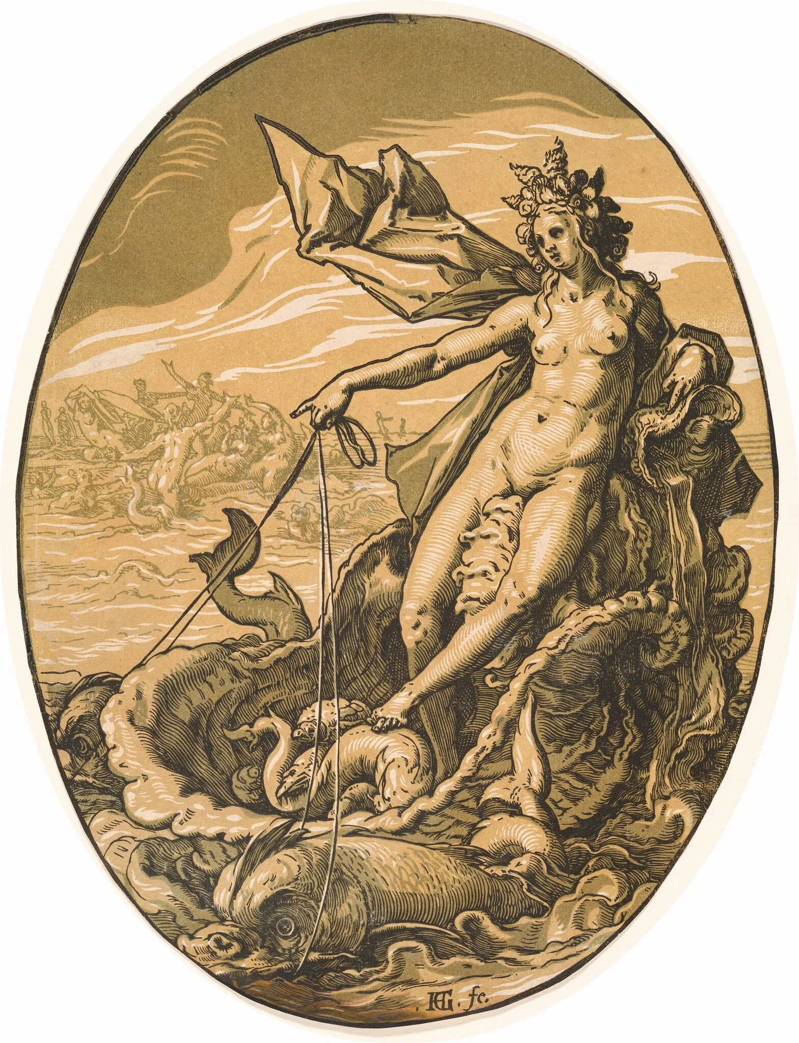 Tethys, detail