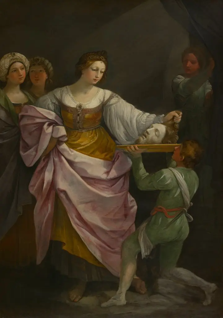 Salome with the Head of Saint John the Baptist, by Guido Reni, oil, 1639