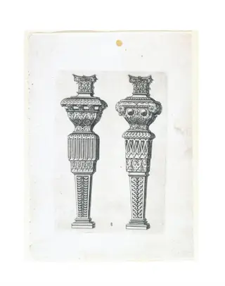 Ionic term, by Adriaen Muntinck, 1604