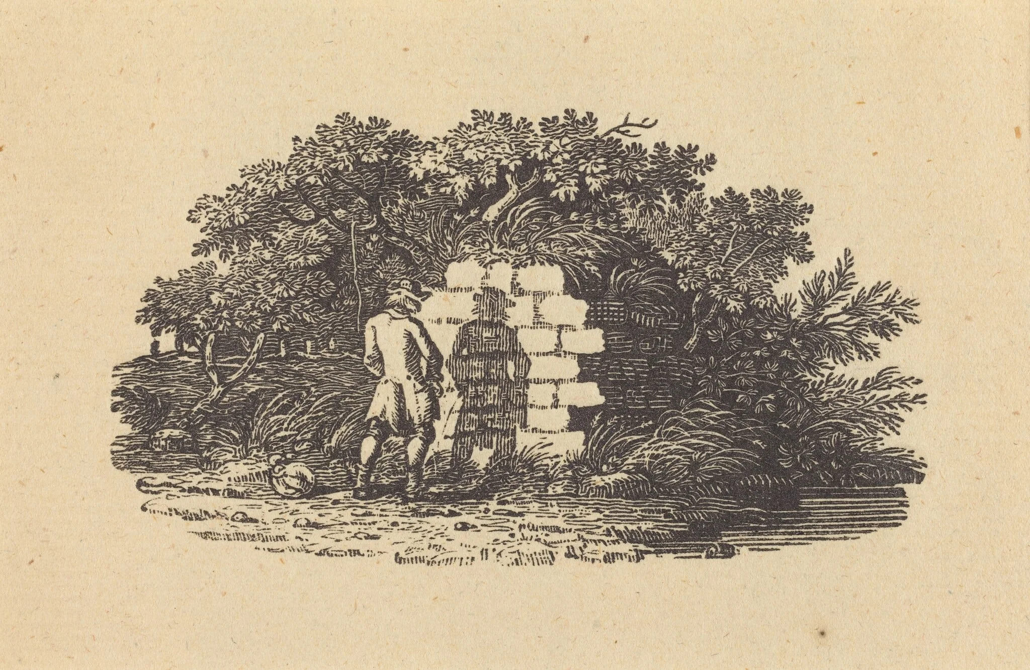 Man Pissing, detail