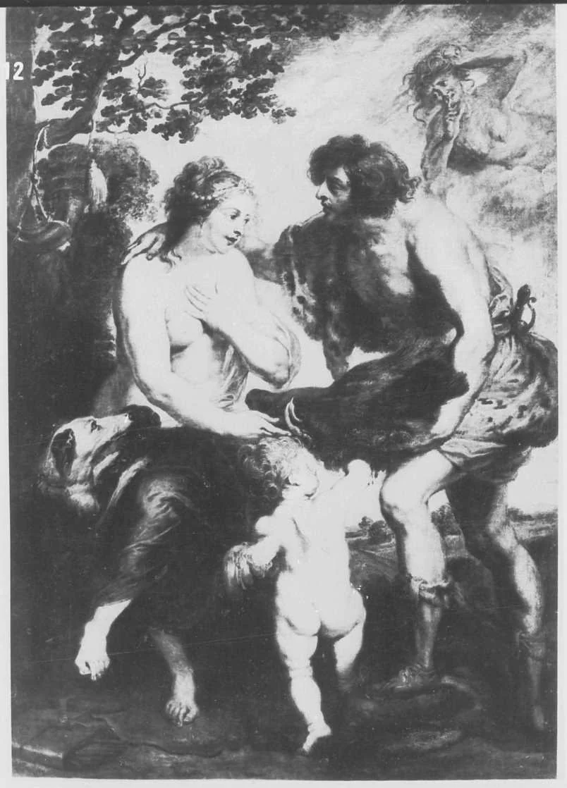 Meleager and Atalanta, detail
