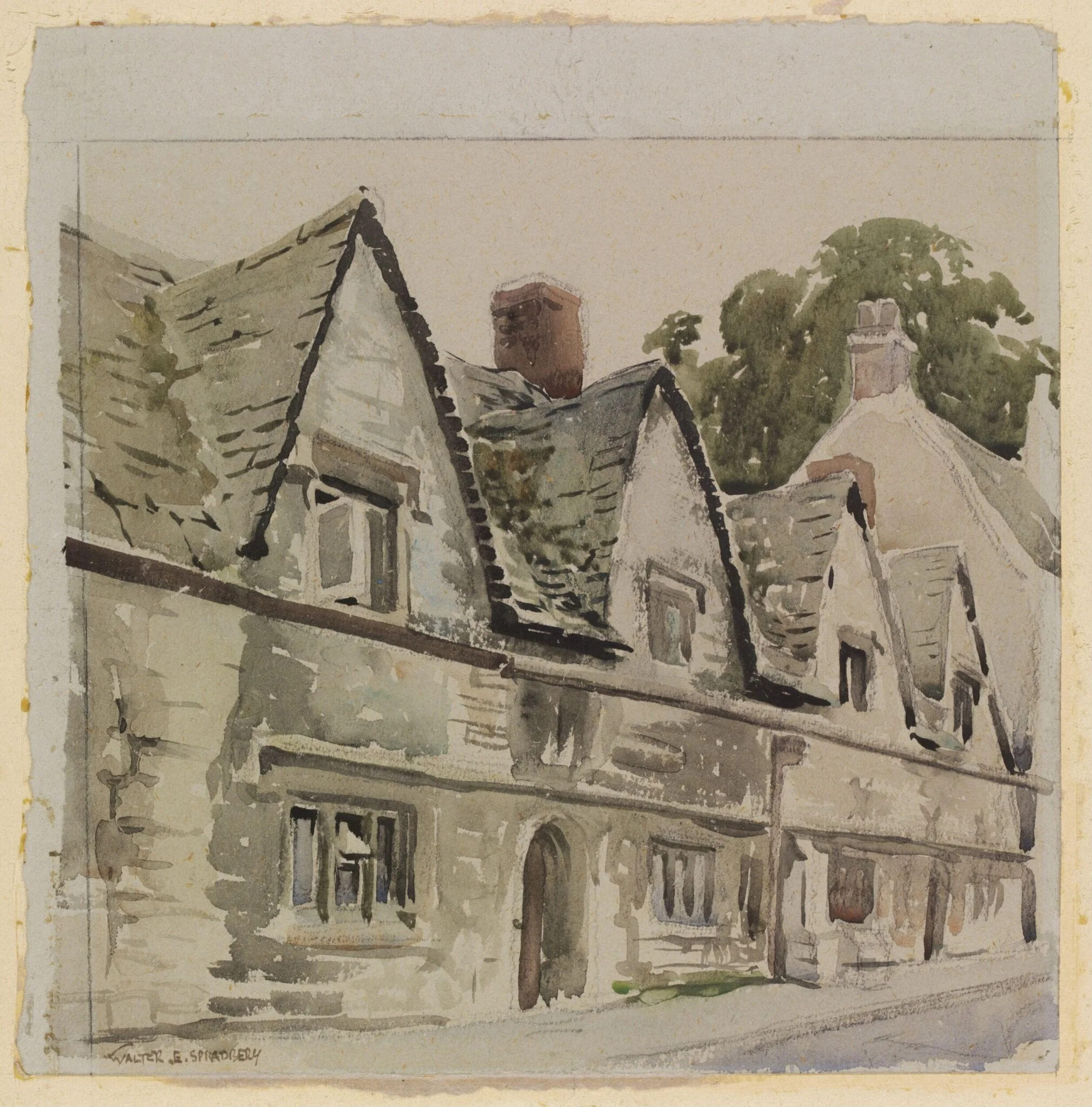 Old Houses, Stroud, detail