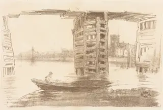 The Broad Bridge, by James McNeill Whistler, 1878