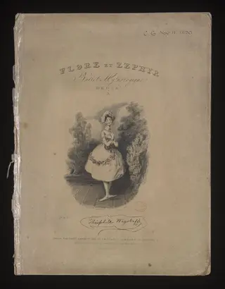 Flore et Zephyr, Ballet Mythologique, by Edward Morton, 2