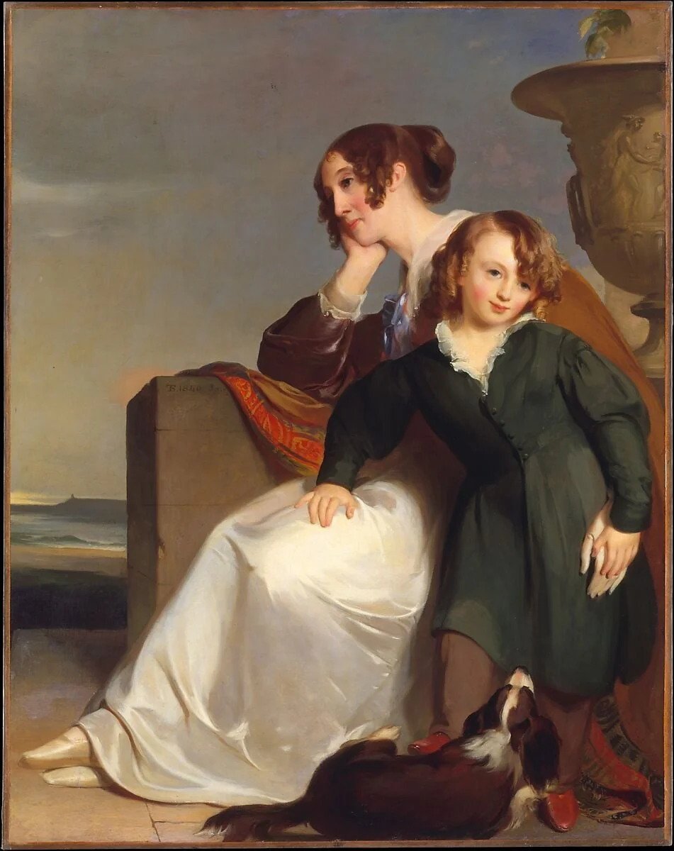 Mother and Son, detail