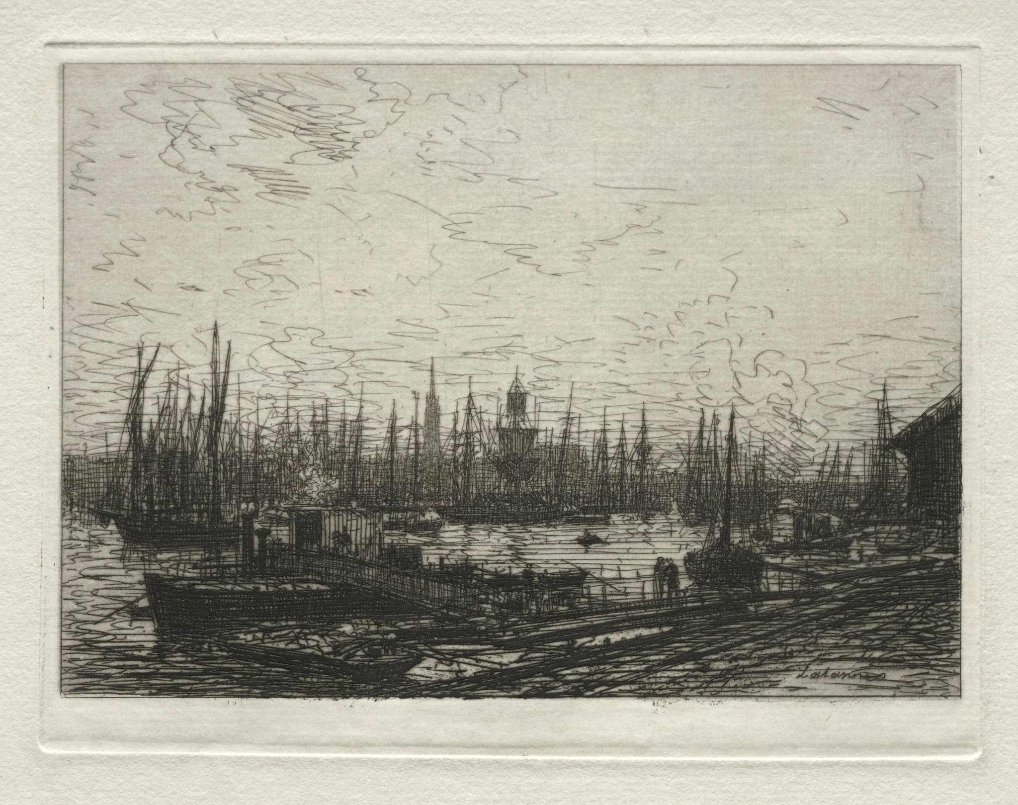 Port of Bordeaux, detail