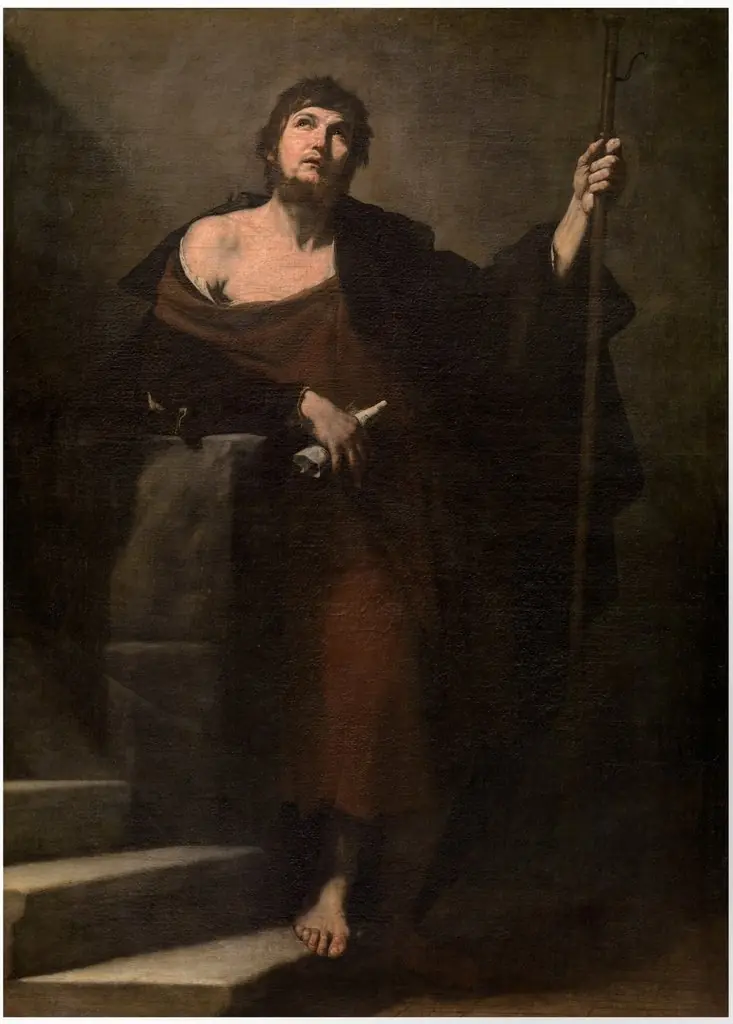 Saint James the Greater, by Jusepe de Ribera, oil, 1631