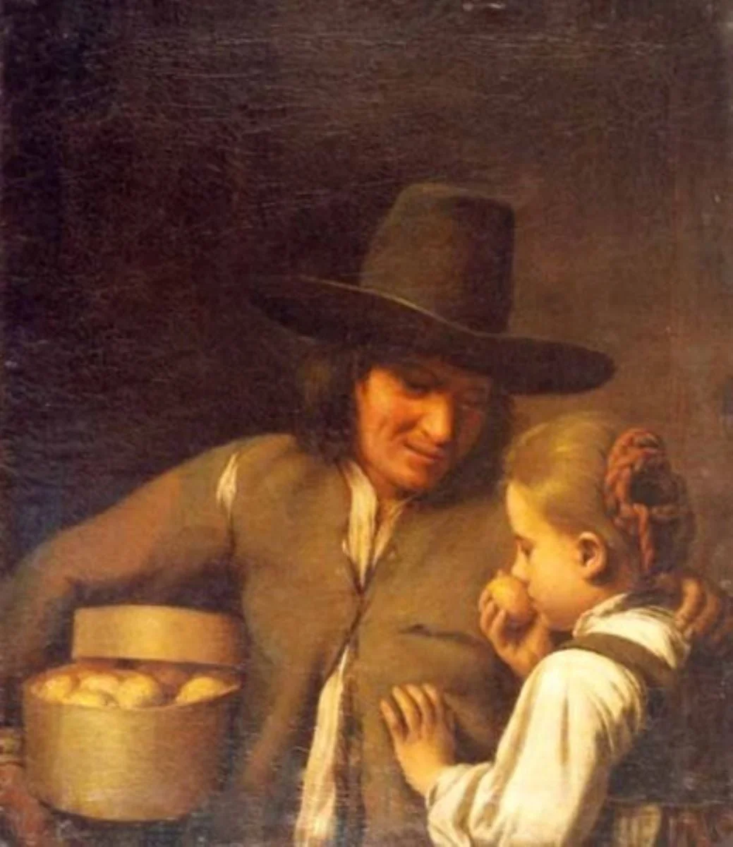 Vânzătorul de lămâi, detail