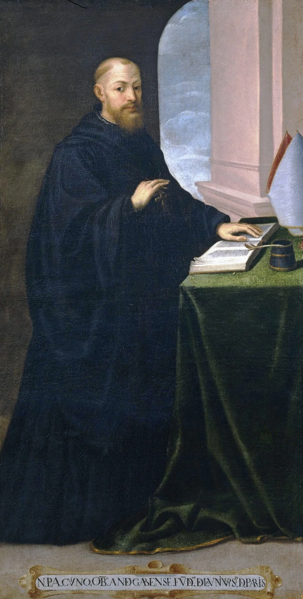 El padre Alcuino, detail