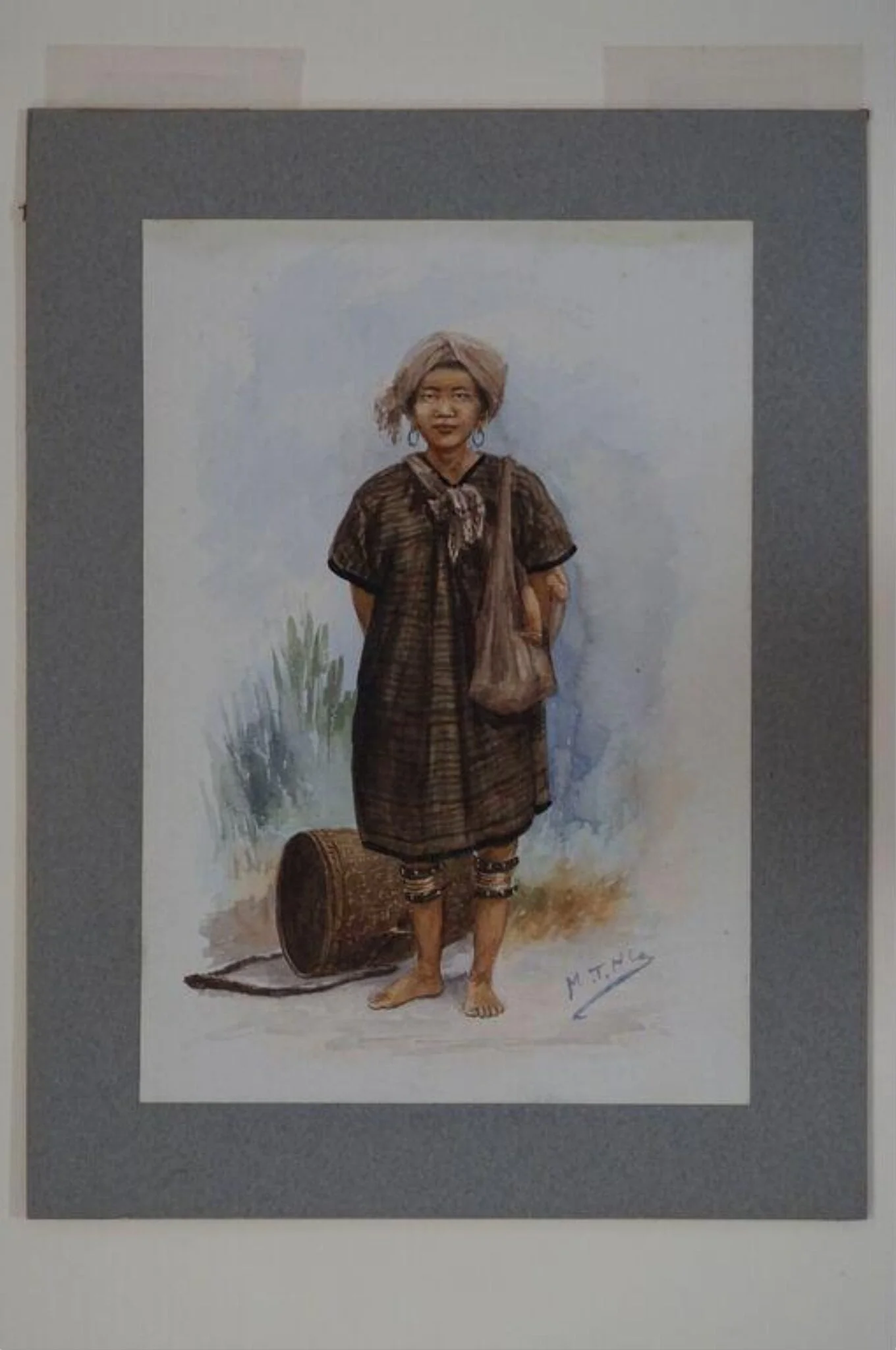 A Taung Yo woman, detail