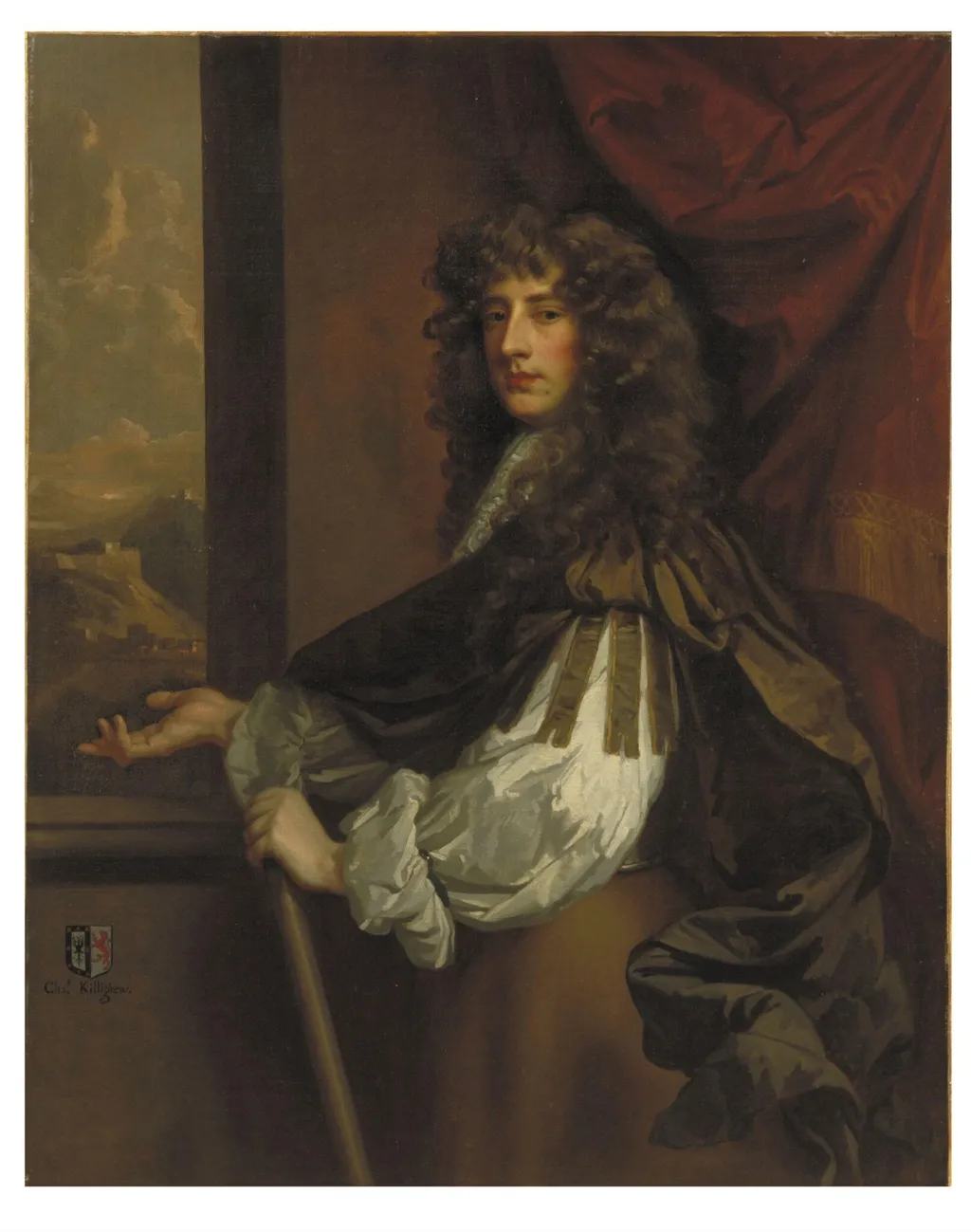 Charles Killigrew, by Peter, Sir Lely, paint, 1673
