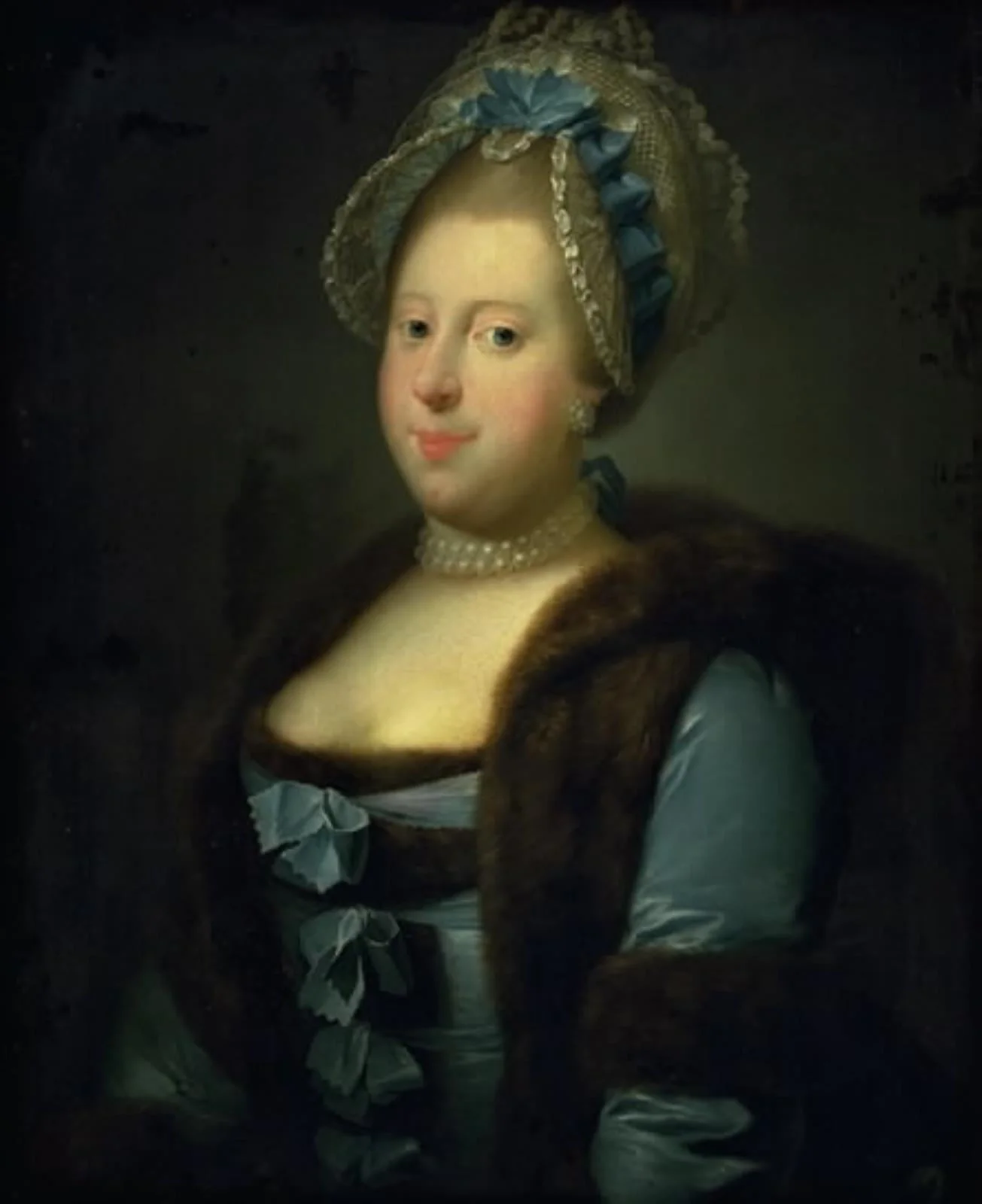 Caroline Mathilde, Christian VII's Queen, detail