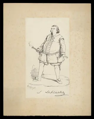 H Beard Print Collection, by Alfred Crowquill, 1850