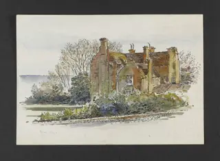 Untitled, by Bertram Potter, watercolor, 1902