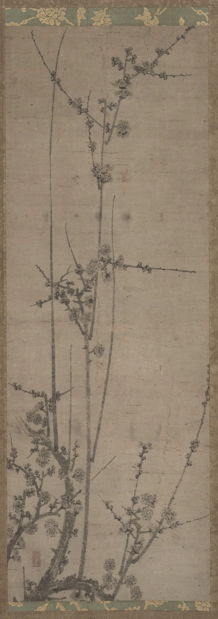 Plum Blossoms, detail