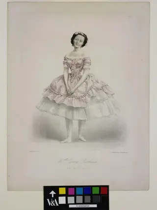 Melle Zina Richard,, by Marie-Alexandre Alophe, 1860