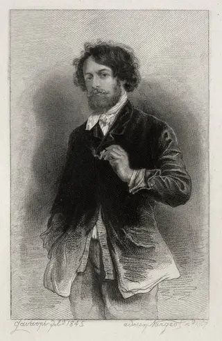 Gavarni, by Adrien Nargeot, 1867