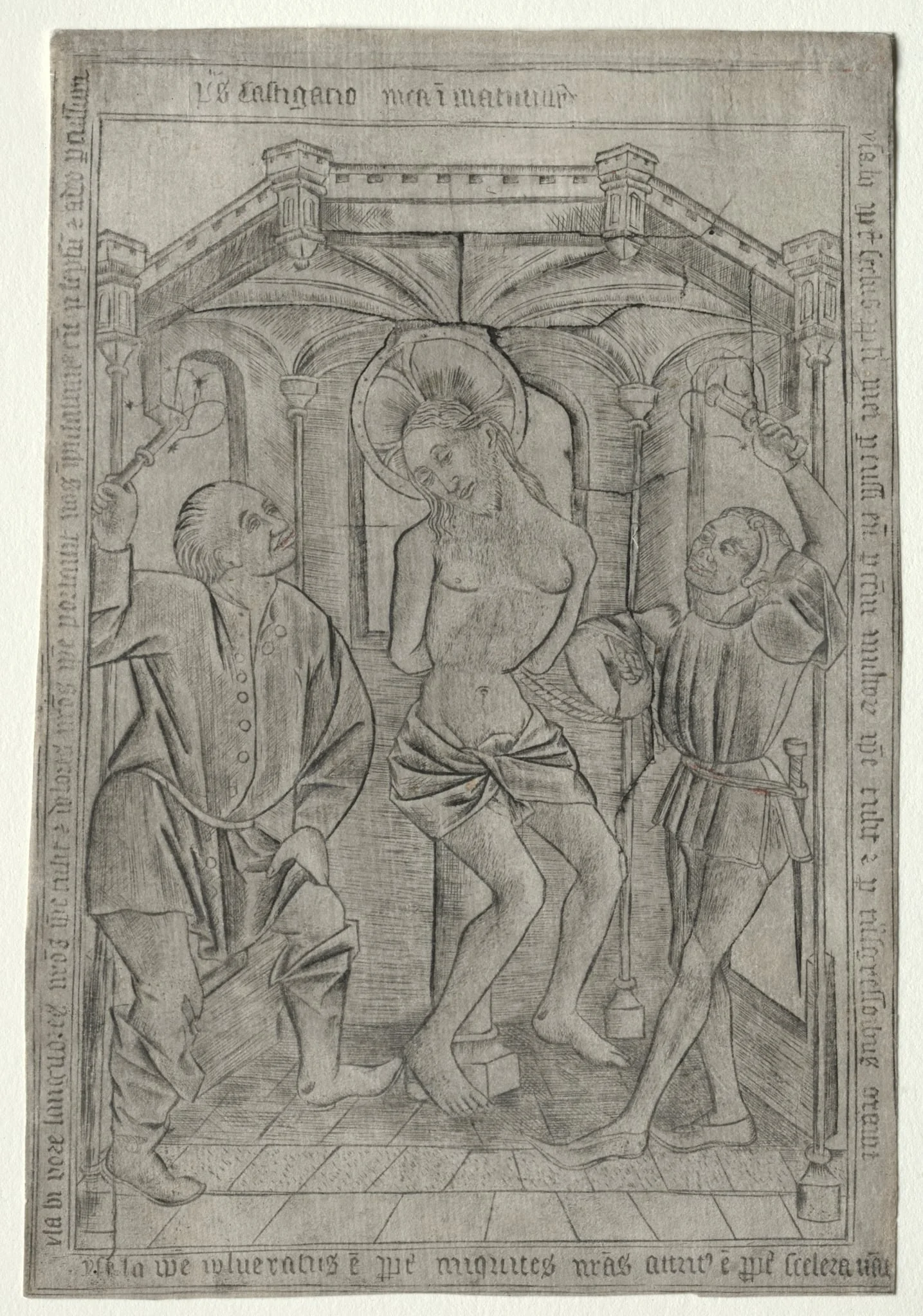 The Passion: The Flagellation, detail