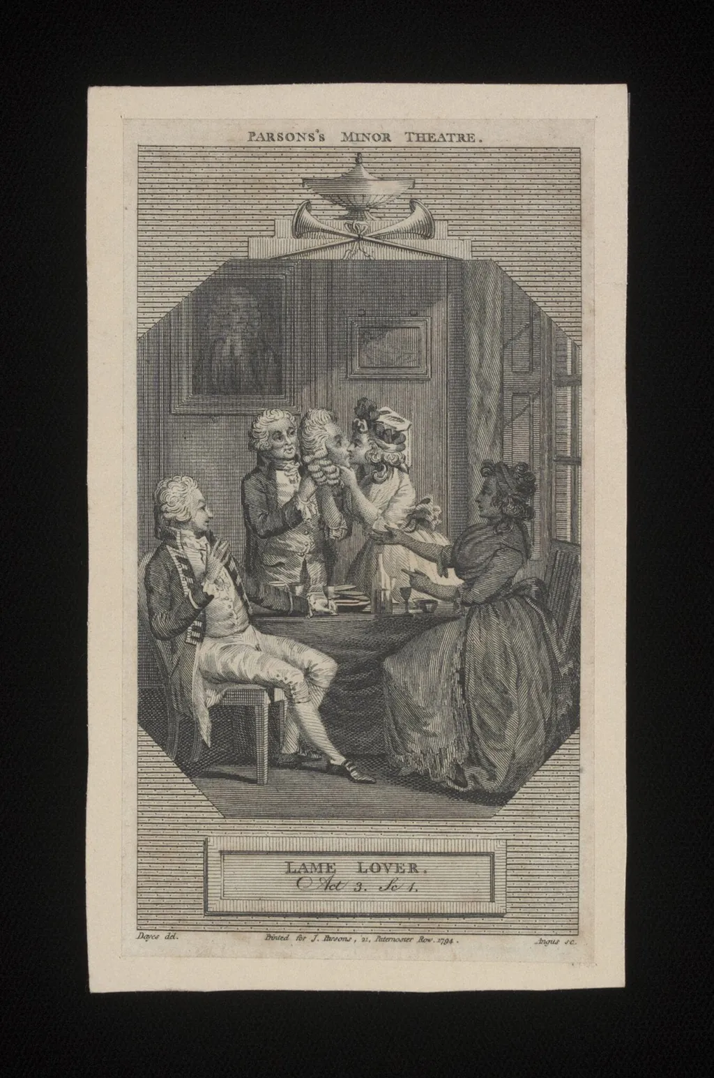 Lame Love, by William Angus, 1794
