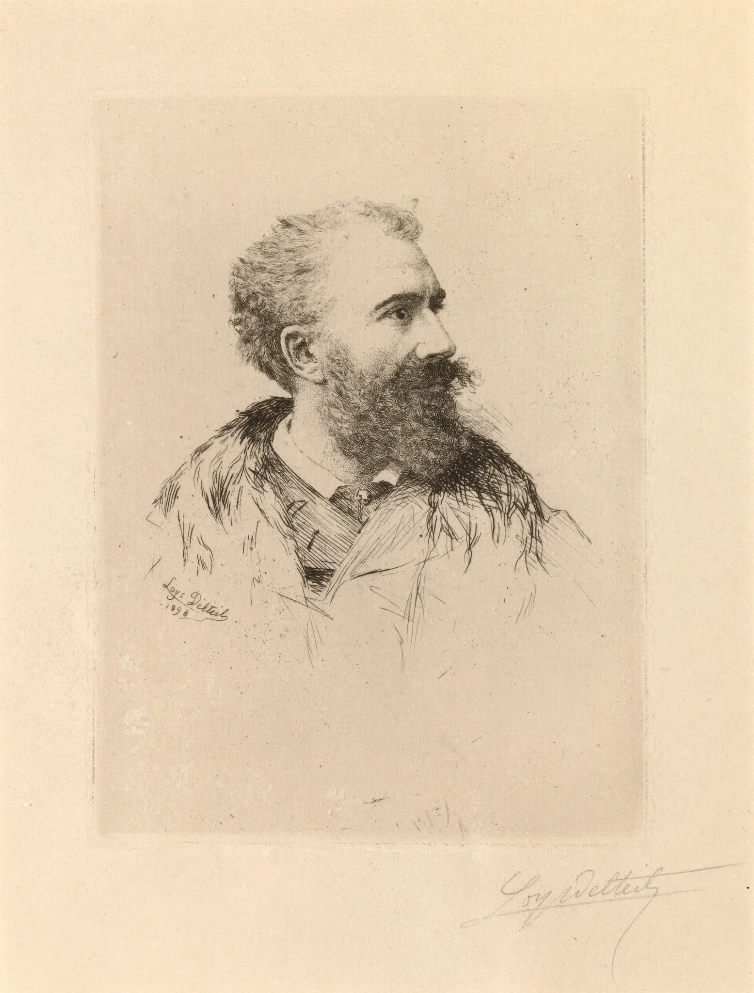 Félix-Hilaire Buhot, detail