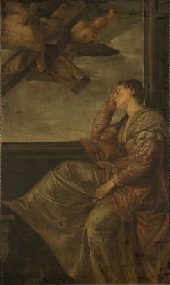 The Vision of St. Helen, detail