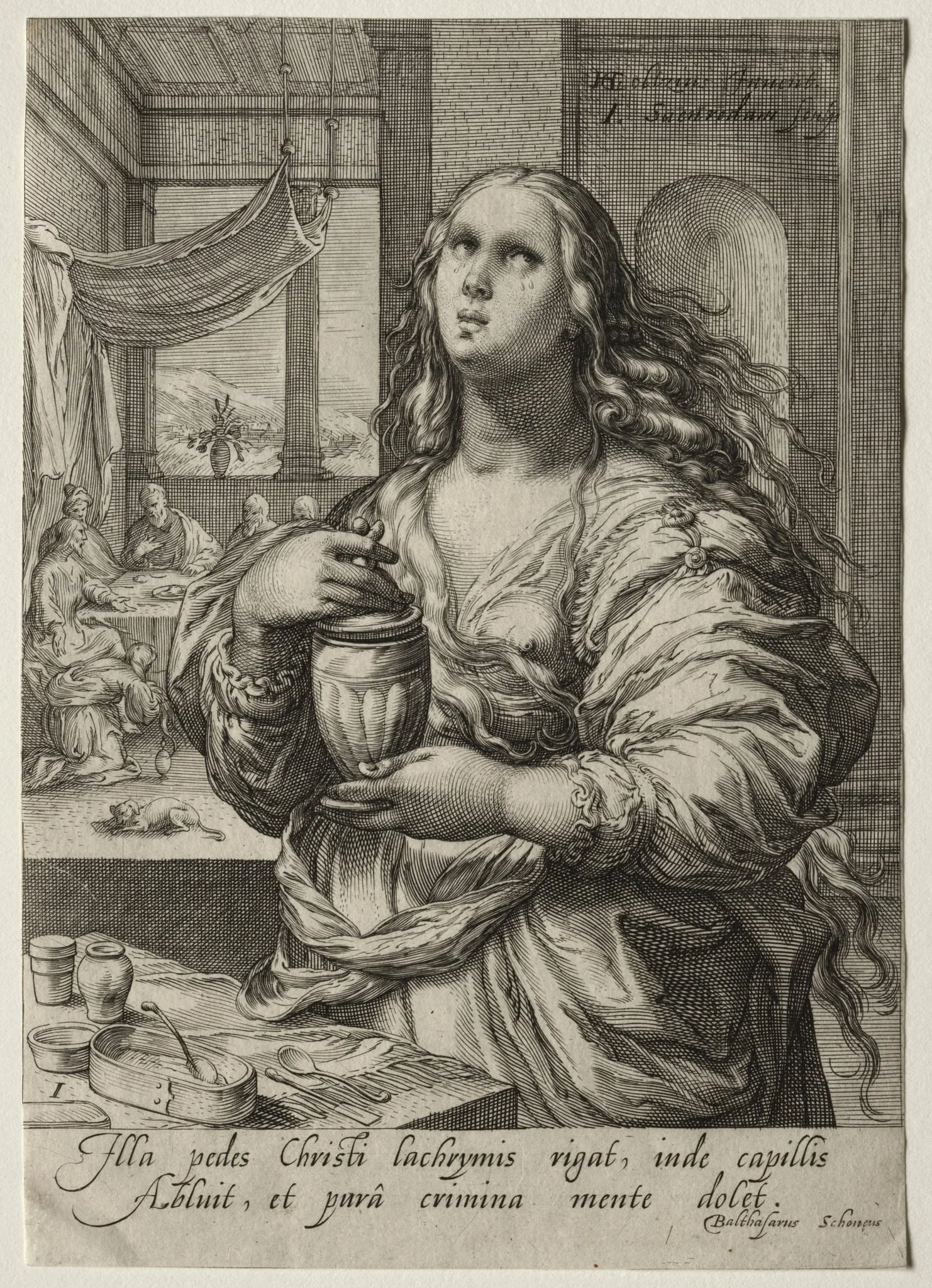 Heroines of the New Testament: Mary Magdalen, detail