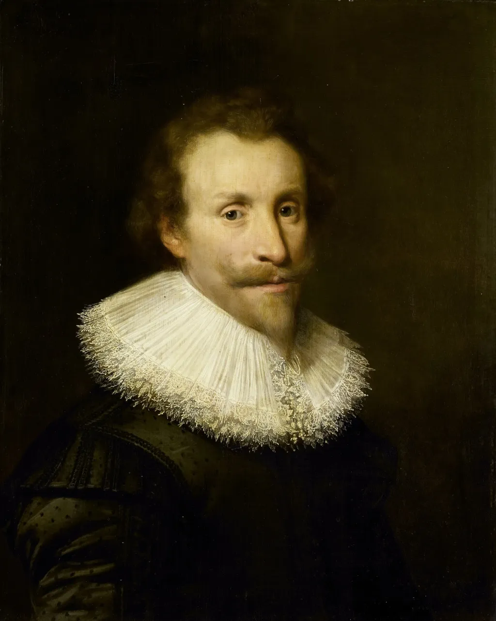 Portrait of a man, by Jan van Ravesteyn, oil, 1630