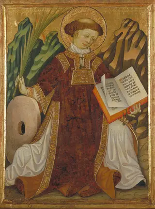 Saint Vincent, by Bonanat Zaortiga the Elder, unspecified, 1450