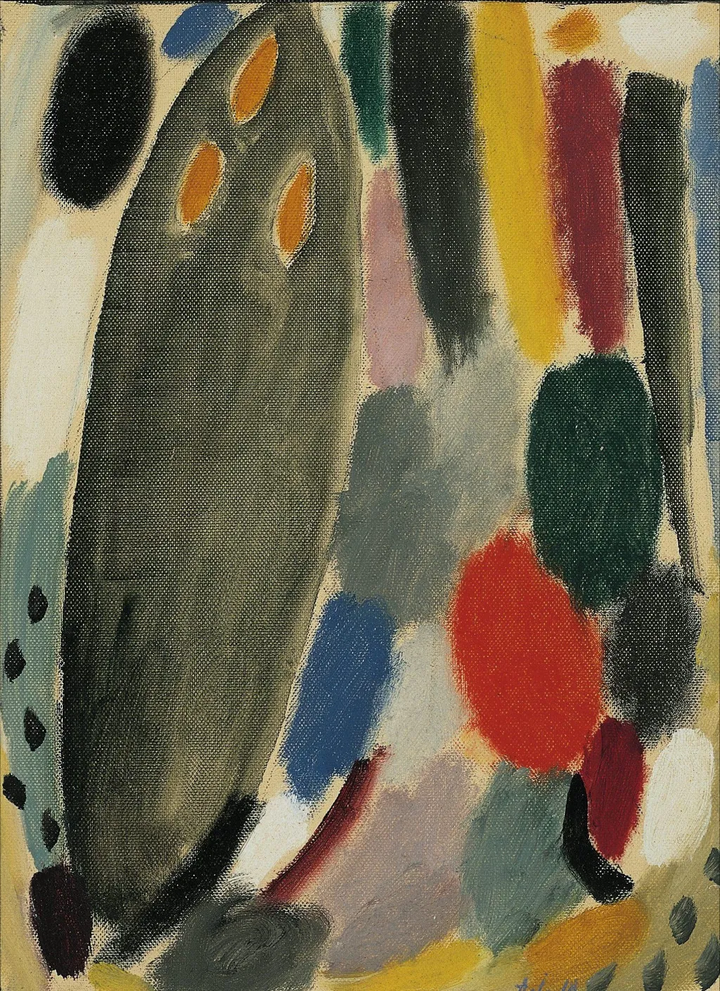 Variation: Mourning, by Alexej von Jawlensky, unspecified, 1918