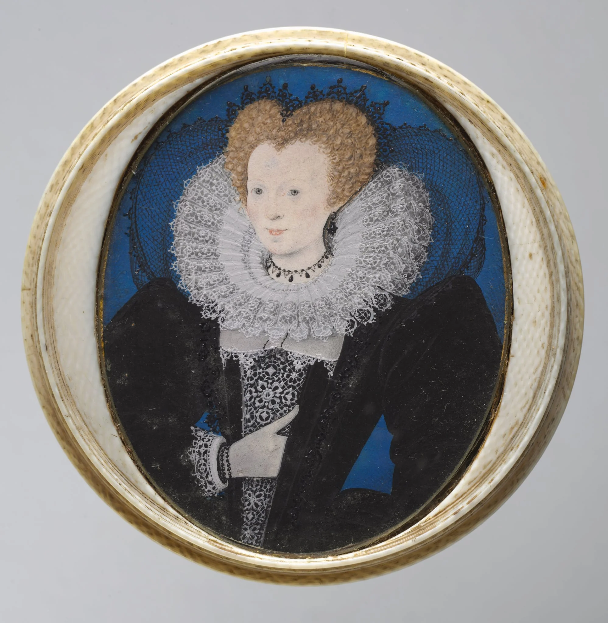 Portrait of a Woman, detail
